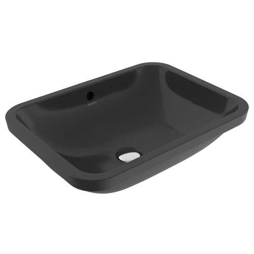 Bocchi Scala Arch Tezgah Altı Lavabo 55 cm Parlak Siyah