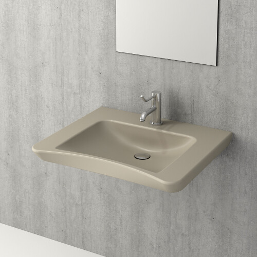 Bocchi Bedensel Engelli Lavabo 65 cm Mat Kaşmir - Bocchi